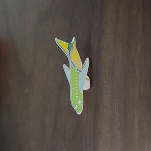 Tinkerbell From Peter Pan Airplane Disney Pin